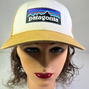 Patagonia tan SnapBack baseball cap